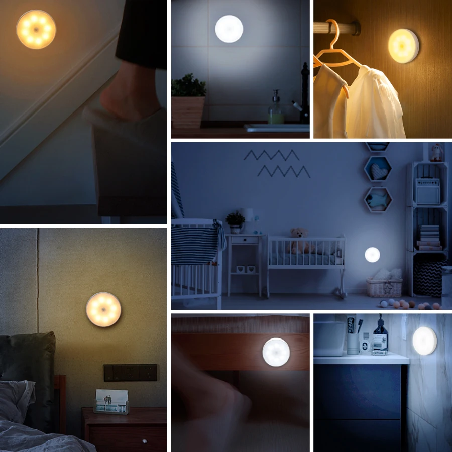 Motion Sensor Puck Lights